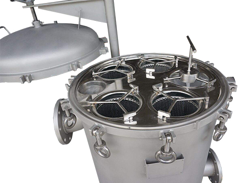 袋式過(guò)濾器內(nèi)部結(jié)構(gòu)