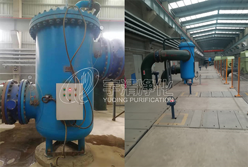 自清洗過濾器在鋼廠應用